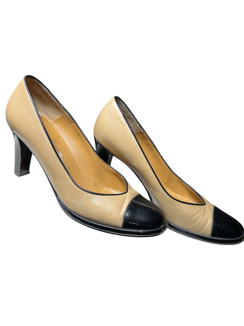 Ferragamo, Leather Pumps